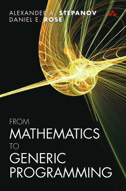 The cover of the book From Mathematics to Generic Programming by Alexander Stepanov and Daniel Rose