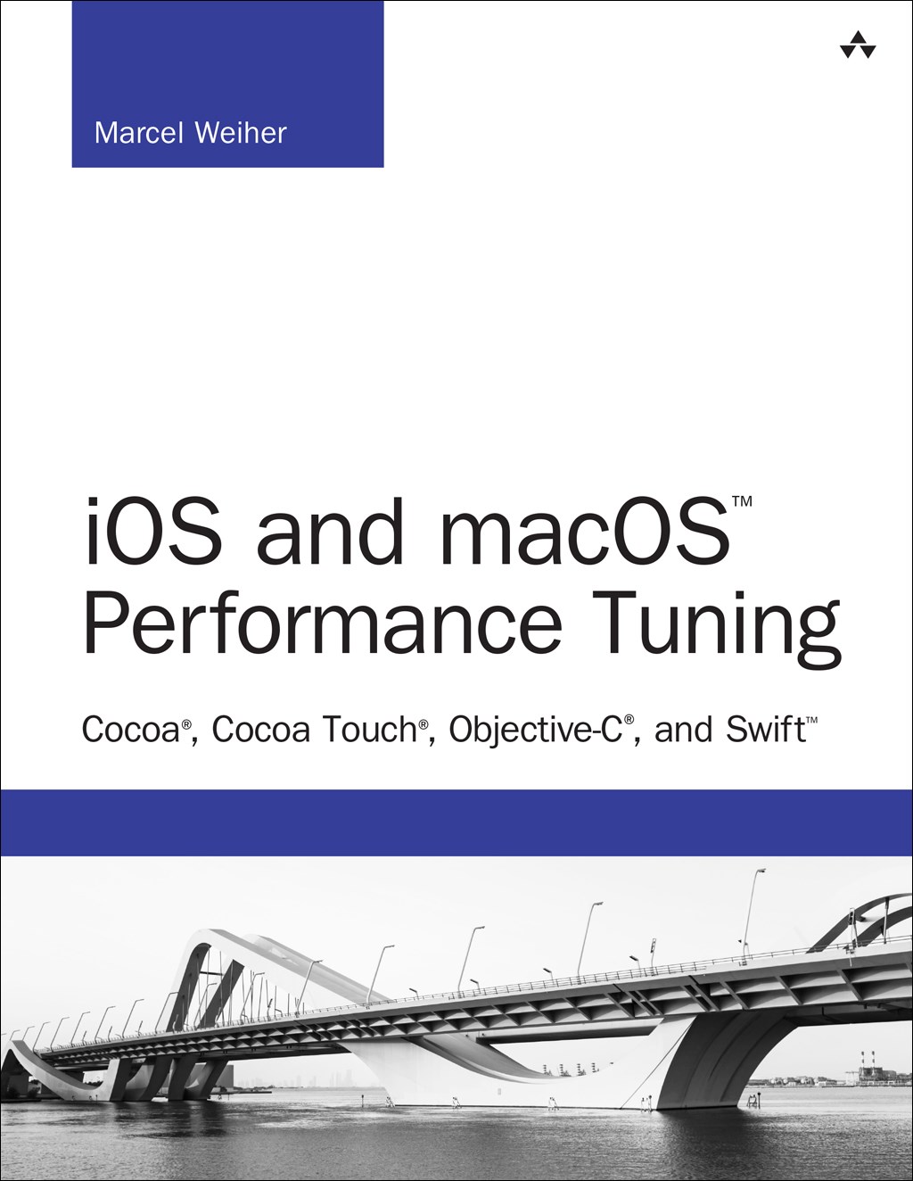 The cover of iOS and macOS Performance Tuning by Marcel Weiher